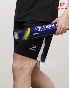 Quần thể thao nam MSC-2003 Đen phối xanh lục bảo